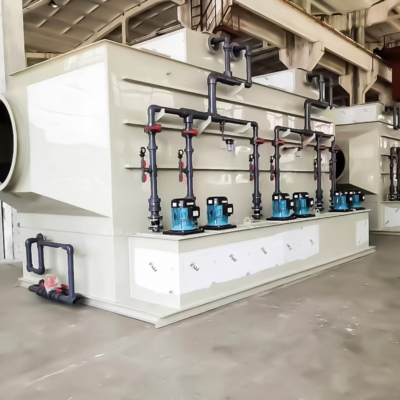 Horizontaler Wäscherturm aus PP