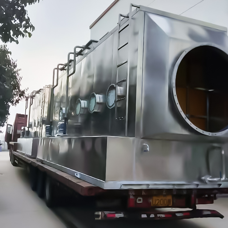 Horizontaler Wäscherturm aus Edelstahl 304