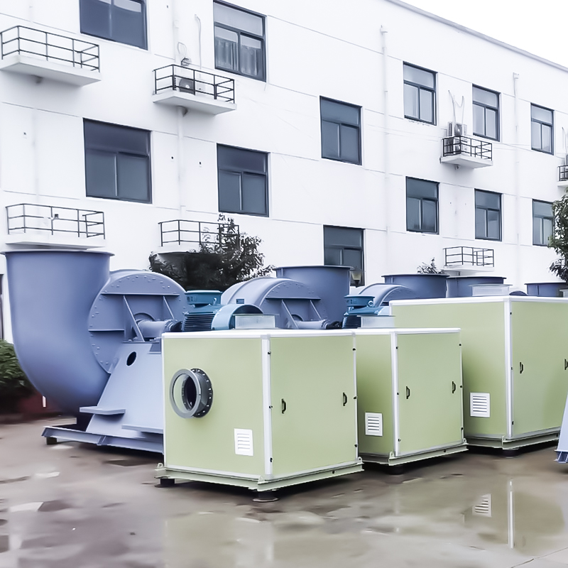 Schallisolierter Kastenventilator aus Glasfaser