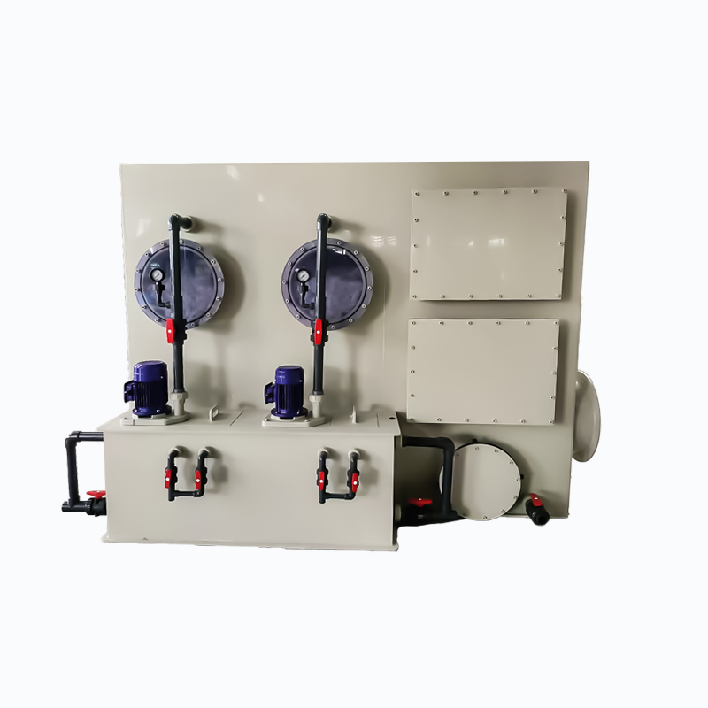 Horizontaler Wäscherturm aus PP